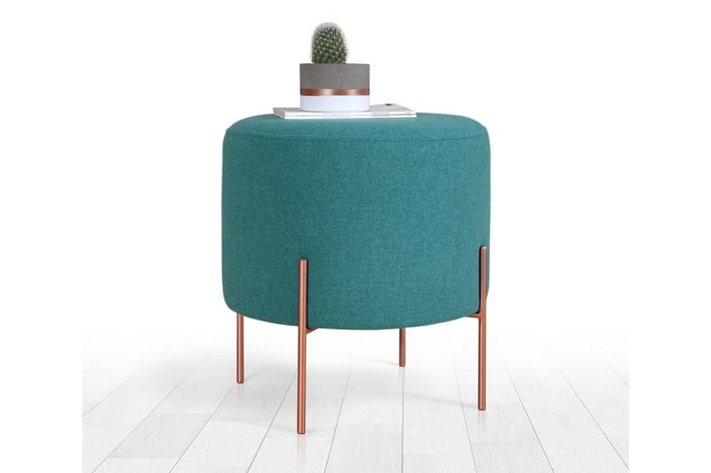 Yellowknife Siddepuf 40 cm - Turkis - Møbler - Stole & lænestole - Taburet & skammel - Ottoman