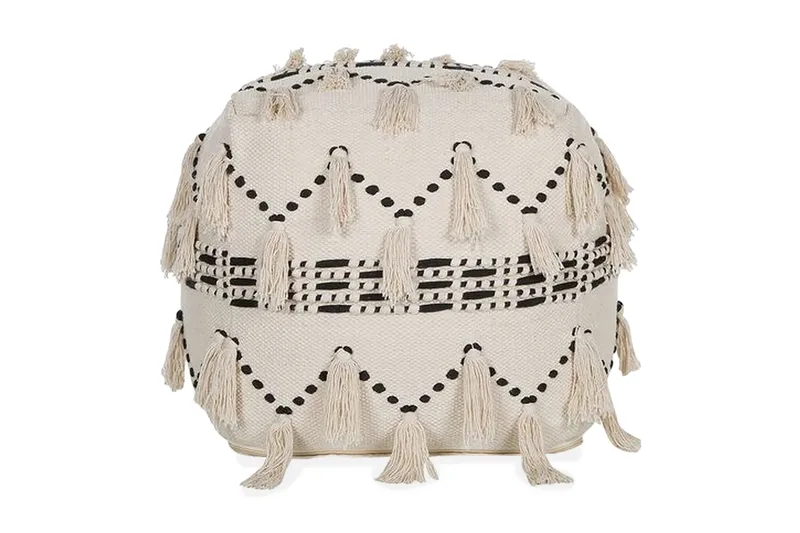 Youness puf 50x50 cm, Beige