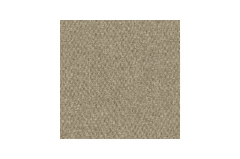 Ottoman/Taburet Hartford Brun, Linnedstoflook (100% Polyester - Brun, Linnedstoflook (100% Polyester - Møbler - Stole & lænestole - Taburet & skammel - Puf