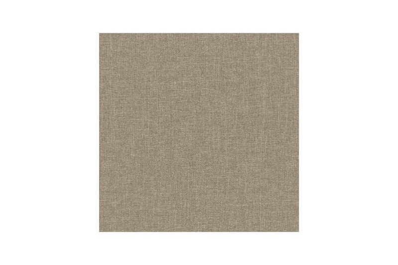 Ottoman/Taburet Hartford Brun, Linnedstoflook (100% Polyester - Brun, Linnedstoflook (100% Polyester - Møbler - Stole & lænestole - Taburet & skammel - Puf