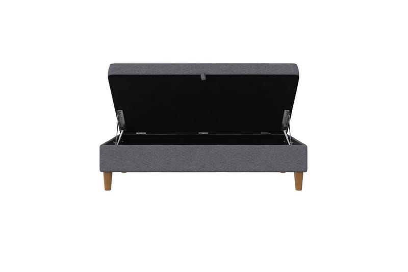 Ottoman/Taburet Lilly Lys Grå, Linned - Lys Grå, Linned - Møbler - Stole & lænestole - Taburet & skammel - Puf