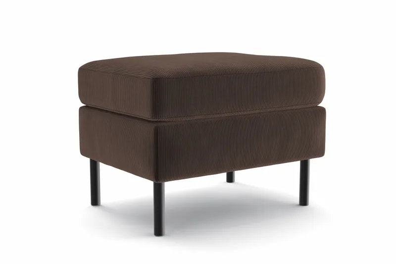 Peppe Fodskammel - Brun - Møbler - Stole & lænestole - Taburet & skammel - Puf