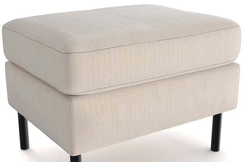 Peppe Fodskammel - Greige - Møbler - Stole & lænestole - Taburet & skammel - Puf