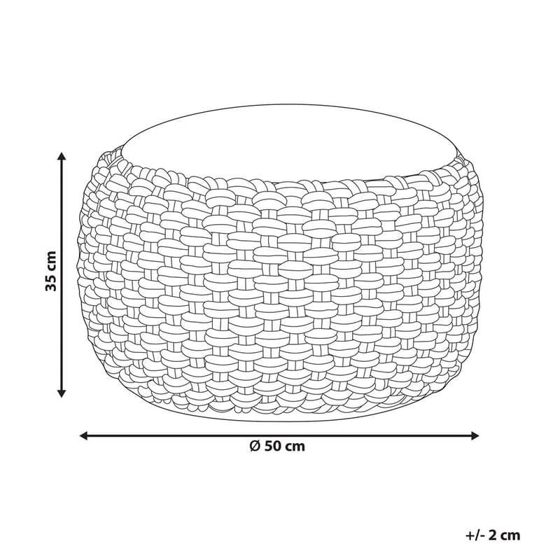 Puf Aiza - Møbler - Stole & lænestole - Taburet & skammel - Ottoman