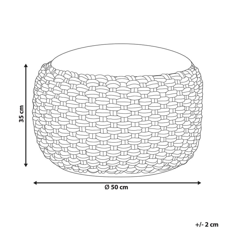 Puf Aiza - Møbler - Stole & lænestole - Taburet & skammel - Ottoman