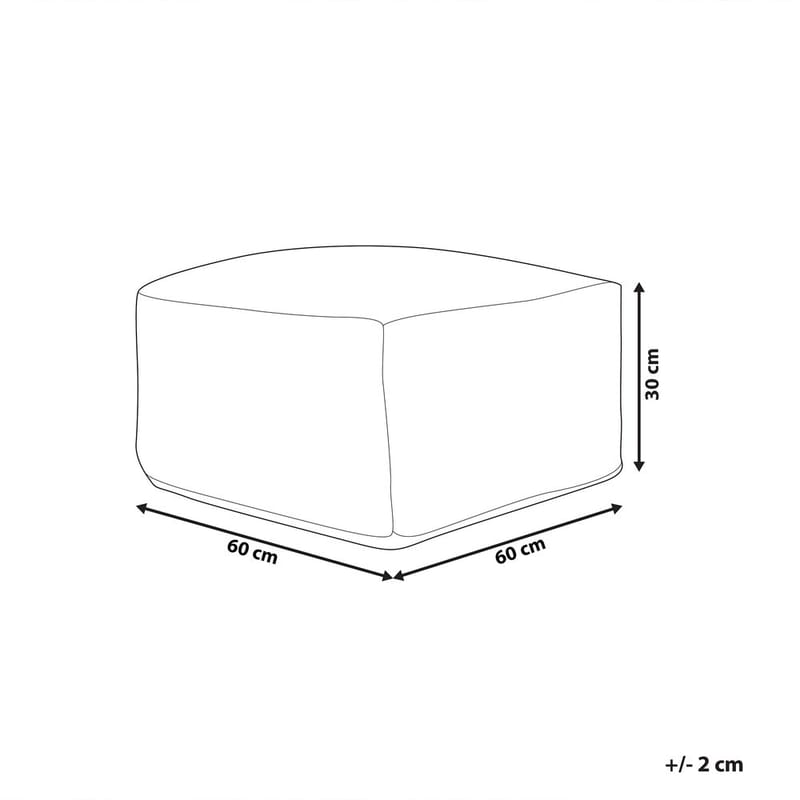 Puf Almatti - Møbler - Stole & lænestole - Taburet & skammel - Ottoman