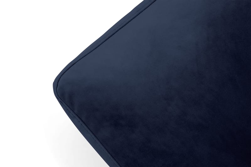 Andrew Puf Velour - Midnatsblå/Krom - Møbler - Stole & lænestole - Taburet & skammel - Puf