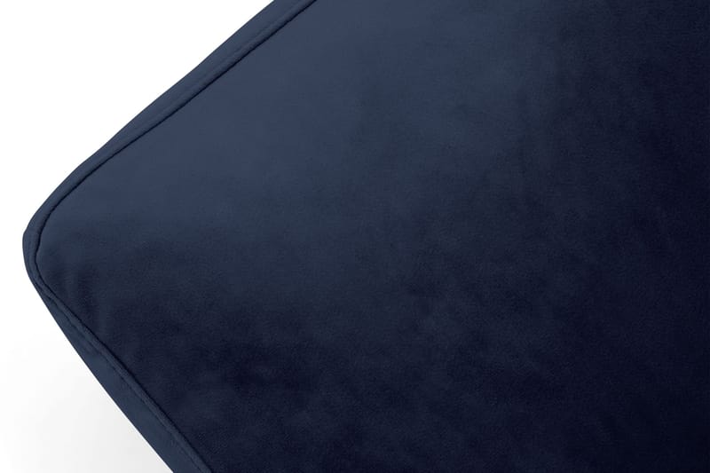 Andrew Puf Velour - Midnatsblå/Messing - Møbler - Stole & lænestole - Taburet & skammel - Puf