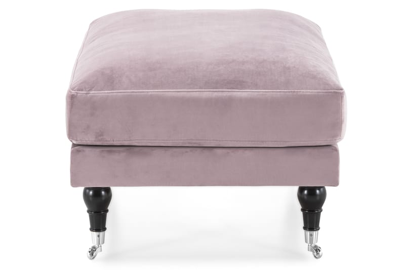 Andrew Puf Velour - Lilla/Krom - Møbler - Stole & lænestole - Taburet & skammel - Puf