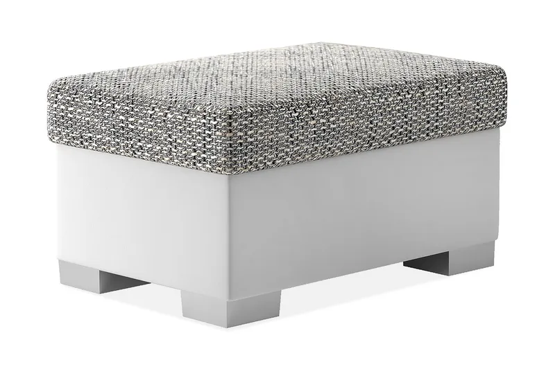 Arabejo fodskammel, Grå/Hvid