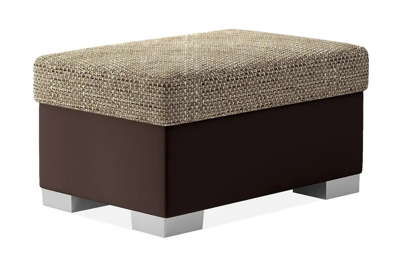 Arabisk fodskammel 55x85 cm, Beige/Brun