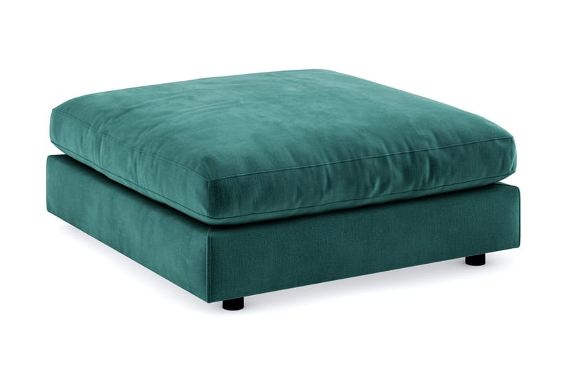 Arken Puf Velour - Mørkegrøn - Møbler - Stole & lænestole - Taburet & skammel - Puf