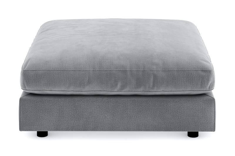 Arken Puf Velour - Lysegrå - Møbler - Stole & lænestole - Taburet & skammel - Puf