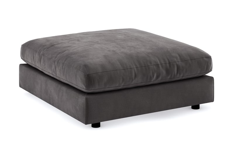 Arken Puf Velour - Mørkegrå - Møbler - Stole & lænestole - Taburet & skammel - Puf