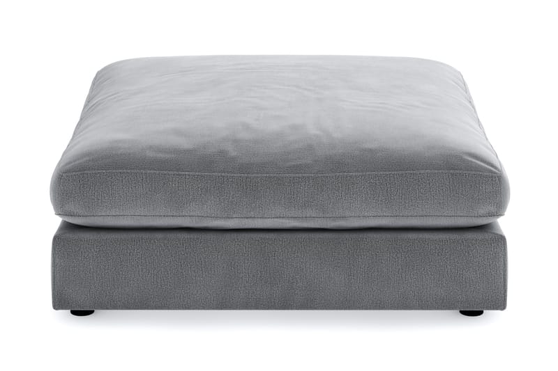 Arken Puf Velour - Lysegrå - Møbler - Stole & lænestole - Taburet & skammel - Puf