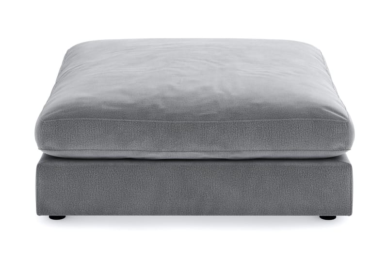 Arken Puf Velour - Lysegrå - Møbler - Stole & lænestole - Taburet & skammel - Puf