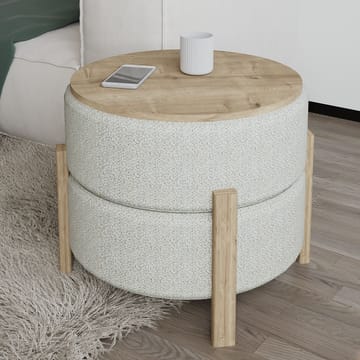 Puf Atelier Del Sofa Clone (47 x 45,5 x 48 cm) Sapphire Oak - Møbler - Stole & lænestole - Taburet & skammel - Ottoman