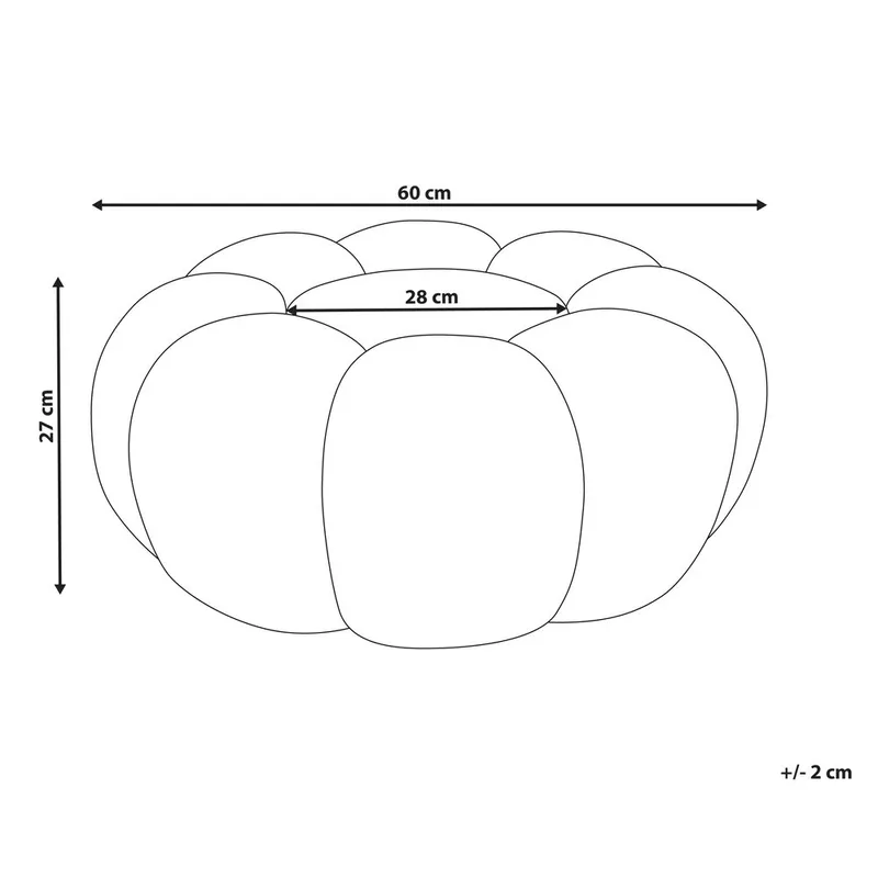 Puf Beaufort - Hvid - Møbler - Stole & lænestole - Taburet & skammel - Ottoman