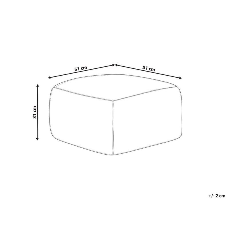 Puf Beel - Møbler - Stole & lænestole - Taburet & skammel - Ottoman