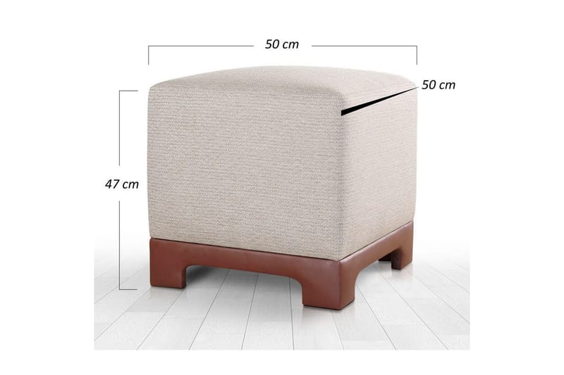 Puf Belarville Matsuko - Matsuko - Møbler - Stole & lænestole - Taburet & skammel - Ottoman