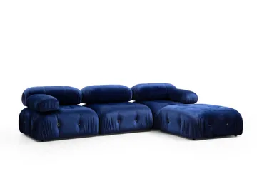 Belgin Fodskammelmodul 95 cm - Blå - Møbler - Stole & lænestole - Taburet & skammel - Puf
