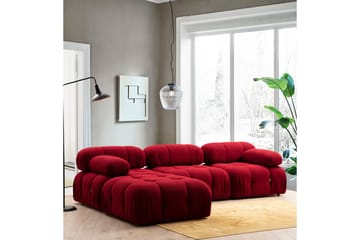Belgin Fodskammelmodul 95 cm - Rød - Møbler - Stole & lænestole - Taburet & skammel - Puf
