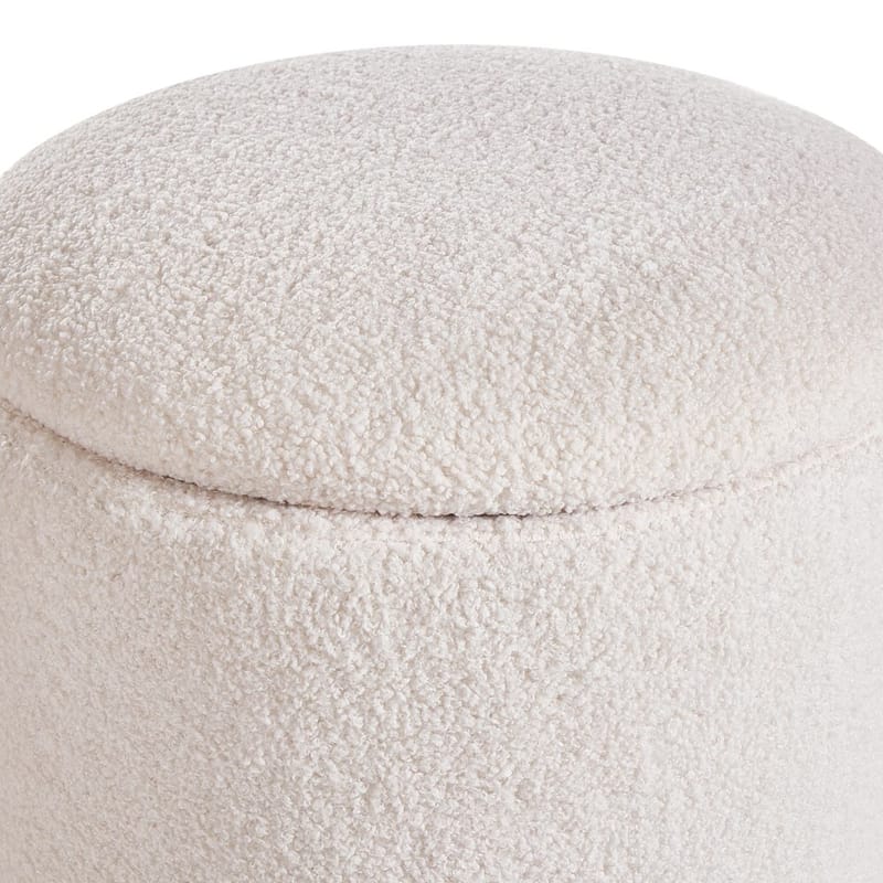 Puf Berea 2-pak - Hvid - Møbler - Stole & lænestole - Taburet & skammel - Ottoman