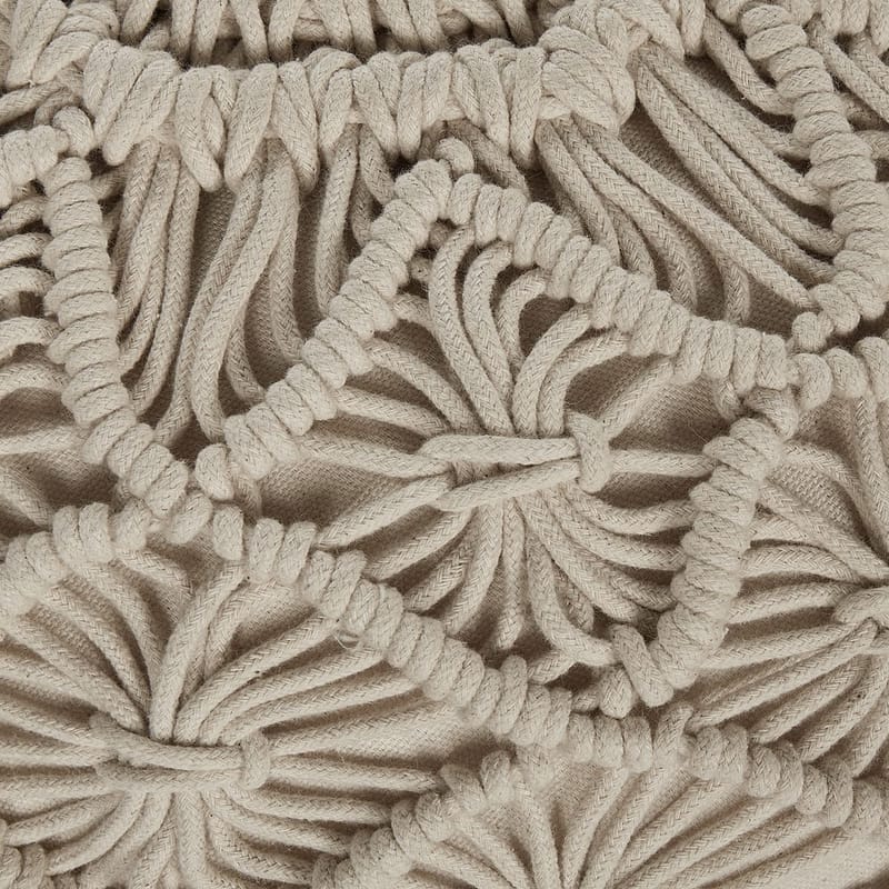 Puf Berkane - Beige/50x50x30 - Møbler - Stole & lænestole - Taburet & skammel - Ottoman