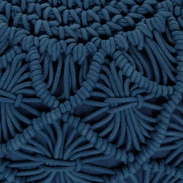 Puf Berkane - Blå/50x50x30 - Møbler - Stole & lænestole - Taburet & skammel - Ottoman