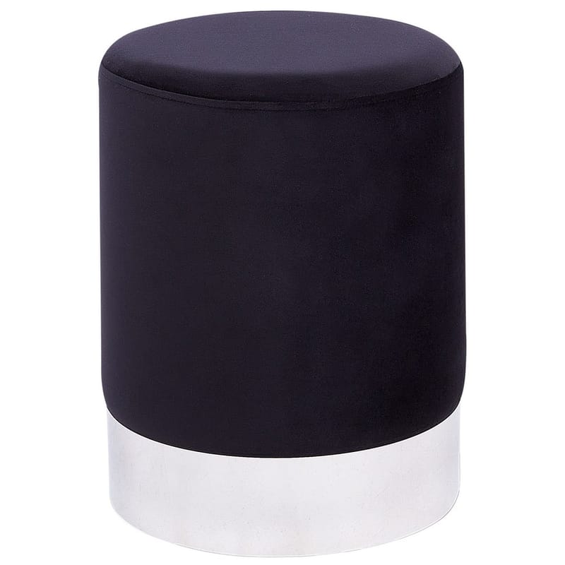 Puf Brigitte, Sort, Sølv