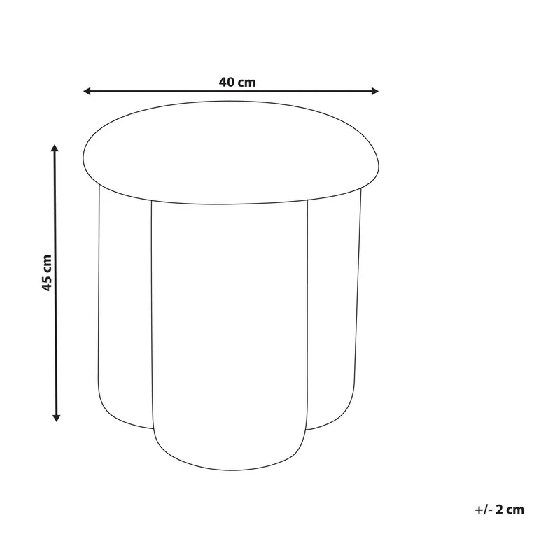 Puf Carrington - Møbler - Stole & lænestole - Taburet & skammel - Ottoman