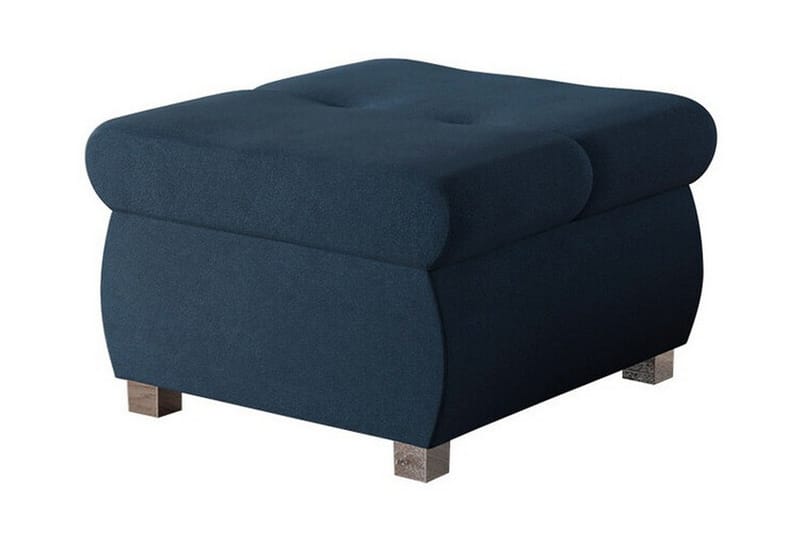 Cerys Fodskammel 60 cm, Blå