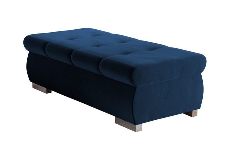 Cerys Fodskammel 60 cm, Blå