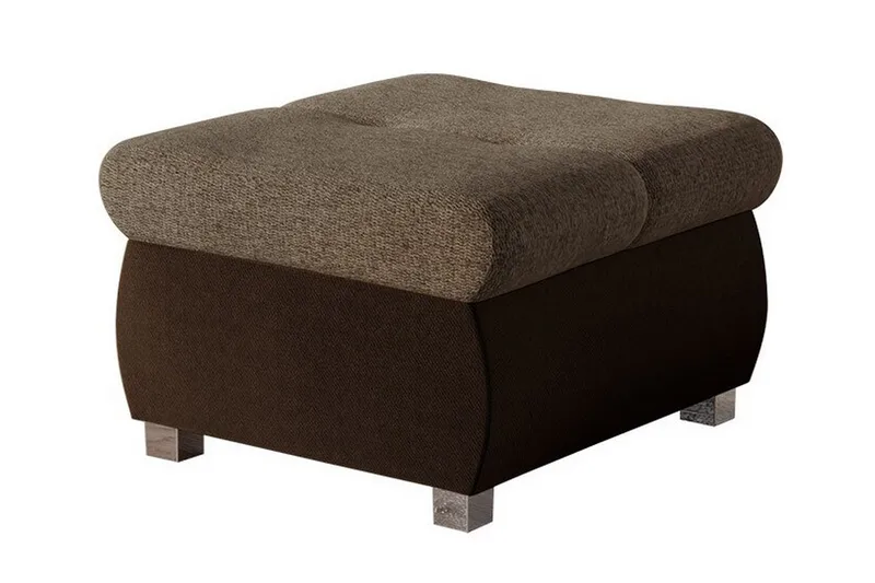 Cerys Fodskammel 60 cm, Brun