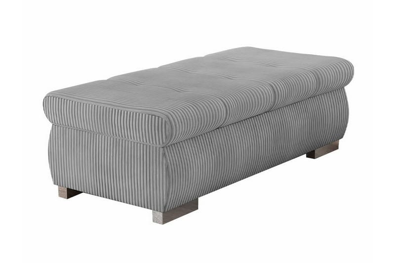 Cerys Fodskammel 60 cm, Grå