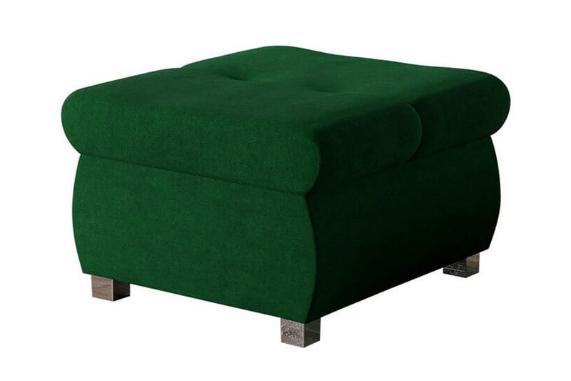 Cerys Fodskammel 60 cm, Grøn