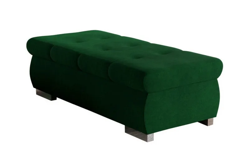 Cerys Fodskammel 60 cm, Grøn