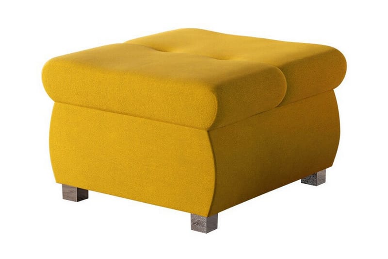 Cerys Fodskammel 60 cm, Gul