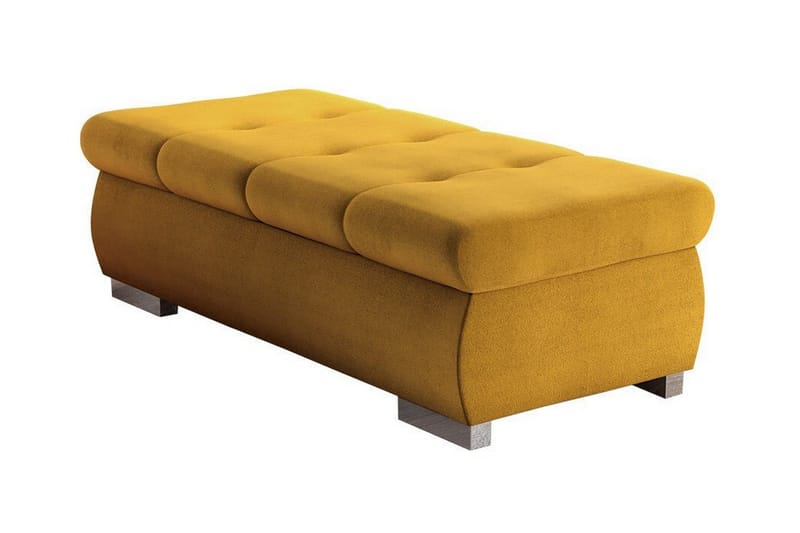 Cerys Fodskammel 60 cm, Gul