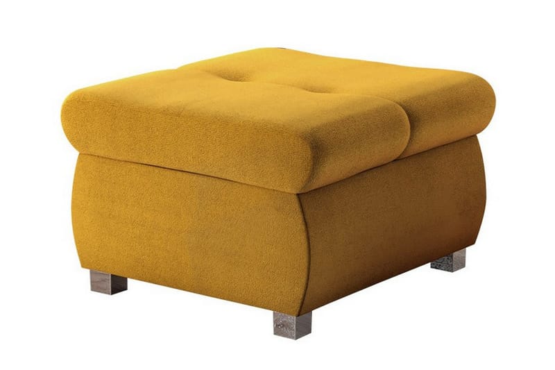 Cerys Fodskammel 60 cm, Gul