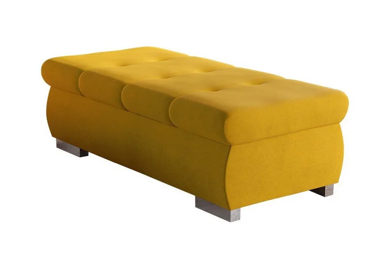 Cerys Fodskammel 60 cm, Gul