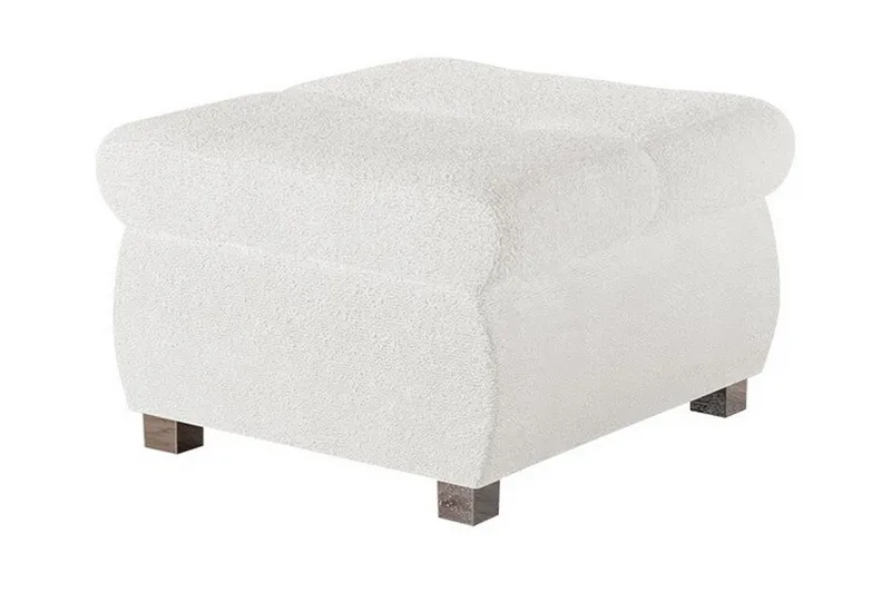 Cerys Fodskammel 60 cm, Hvid