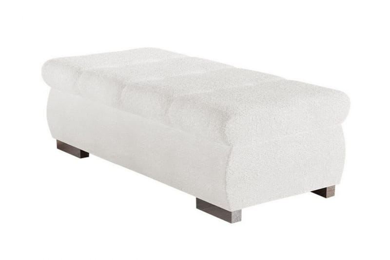 Cerys Fodskammel 60 cm, Hvid