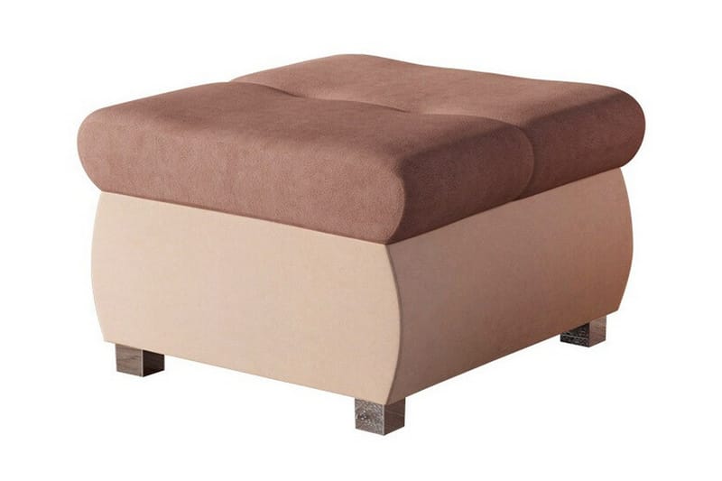 Cerys Fodskammel 60 cm, Lyserød