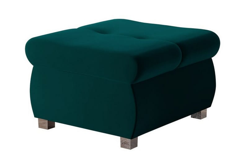 Cerys Fodskammel 60 cm, Turkis