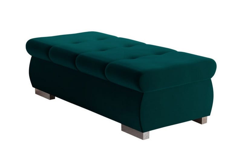 Cerys Fodskammel 60 cm, Turkis