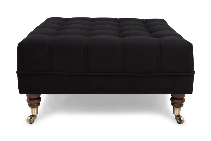 Chesterfield Deluxe Fodskammel Firkantet 70 cm - Møbler - Stole & lænestole - Taburet & skammel - Puf - Chesterfield puf
