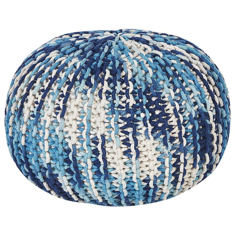 Puf Conrad, Hvid, Blå