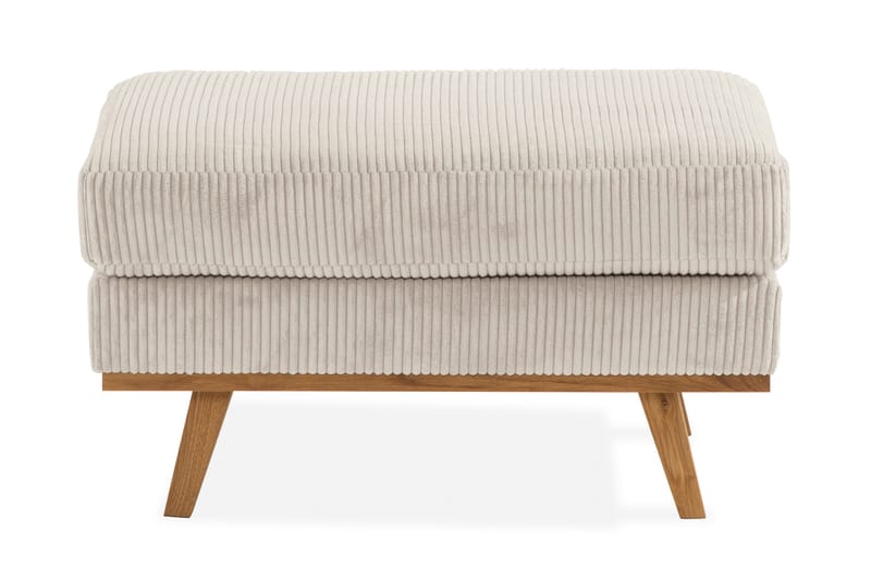 Copenhagen fodskammel Fløjl - Beige - Møbler - Stole & lænestole - Taburet & skammel - Puf
