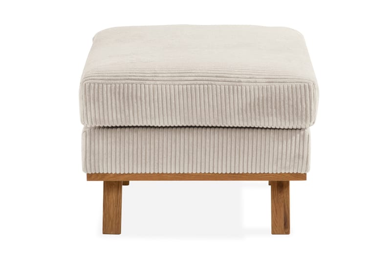 Copenhagen fodskammel Fløjl - Beige - Møbler - Stole & lænestole - Taburet & skammel - Puf